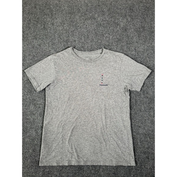 Patagonia T-Shirt Mens Medium Gray Slim Fit Kamakura Store Limited Edition USA - Picture 1 of 16